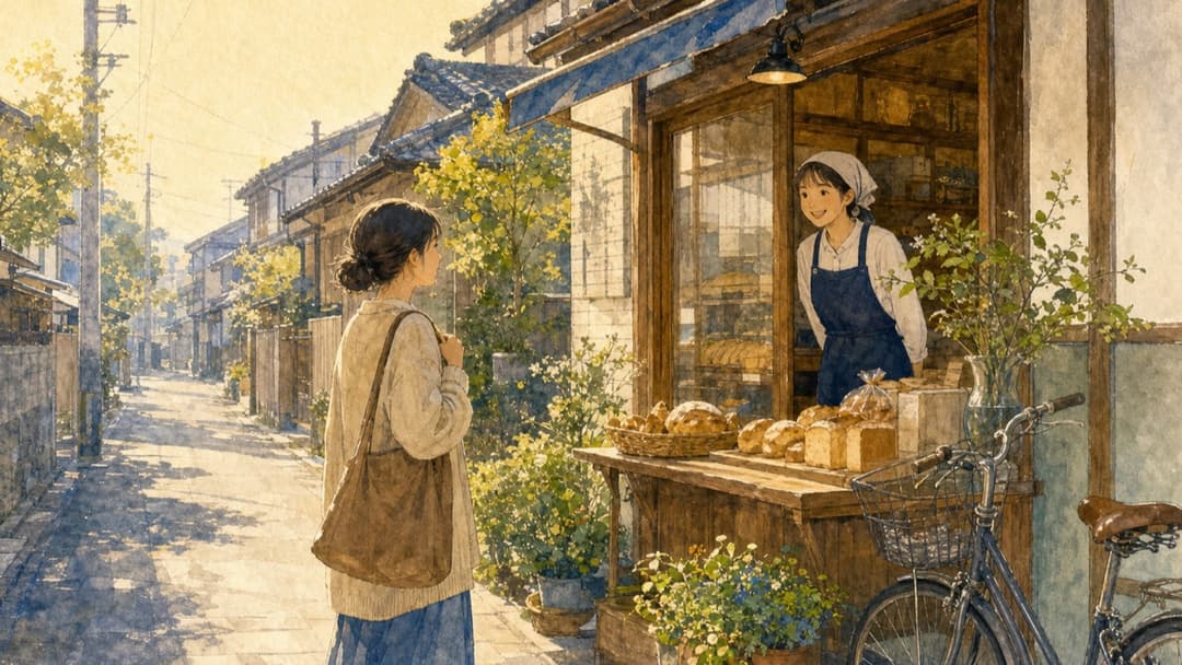 Morning in a New Town