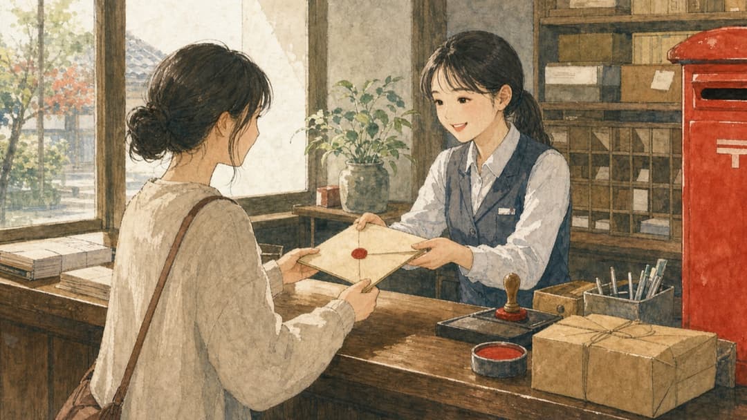 At the Post Office