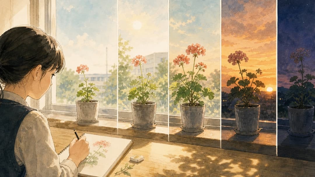 A Flower's Day